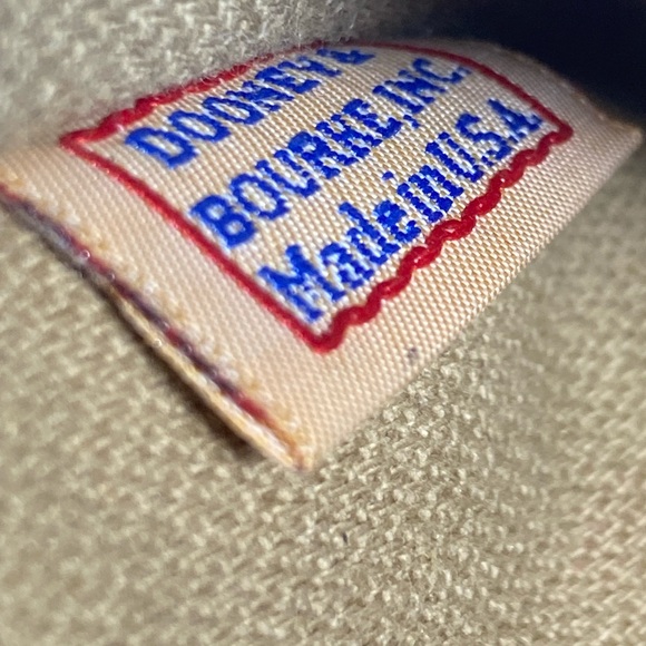 Dooney & Bourke Signature Flap Wristlet Wallet Brown Leather Trim - Picture 9 of 10